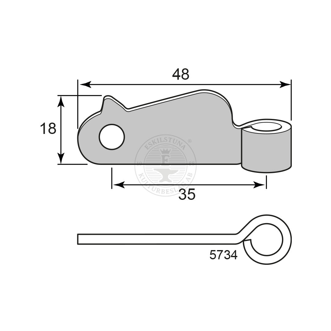 Handvarpa 5734 smide