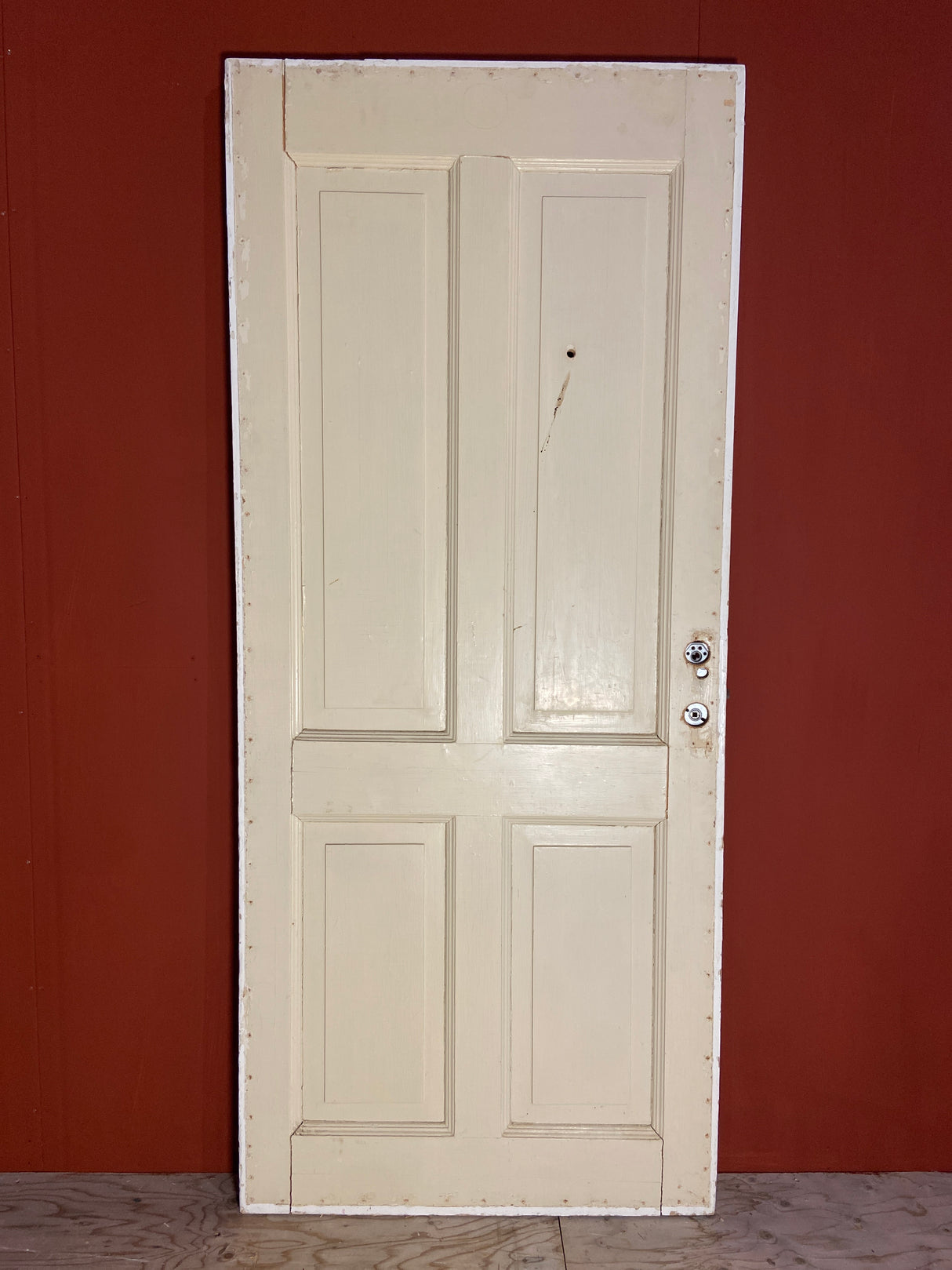 Spegeldörr utan karm, 202 x 87, 4 speglar