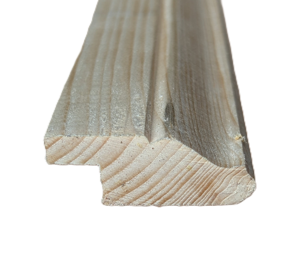 Bröstlist Lugnet (med spår) 17x44mm