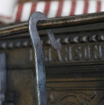 Handsmidd spiskrok, plattjärn