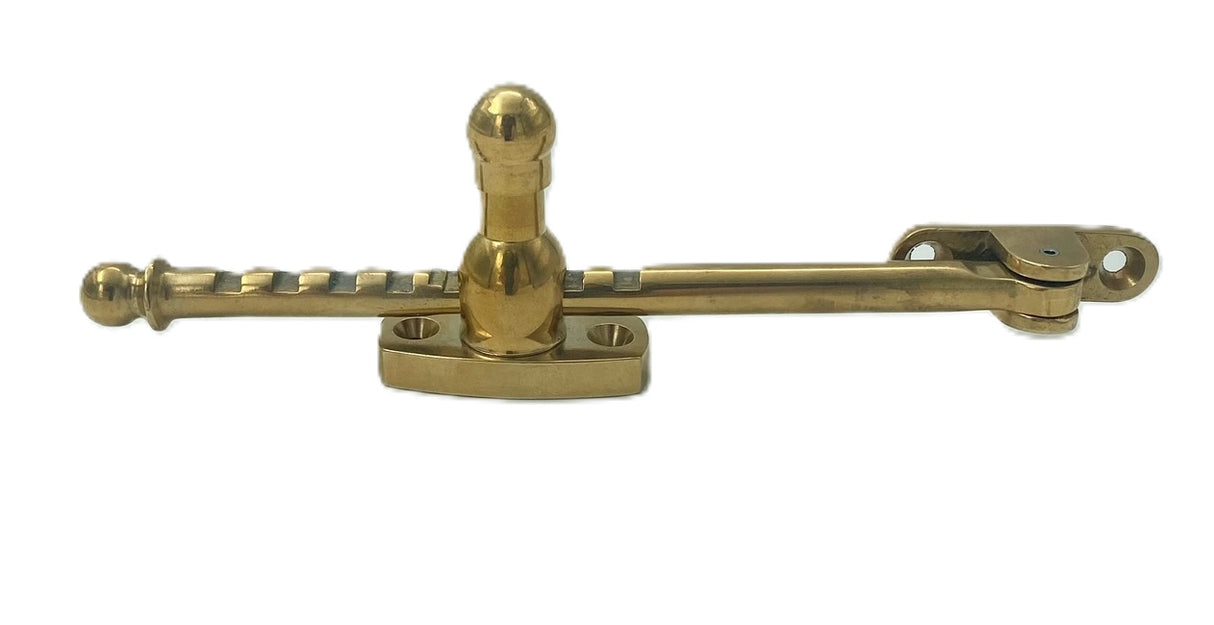 Vädringsbeslag utåtgående Mässing