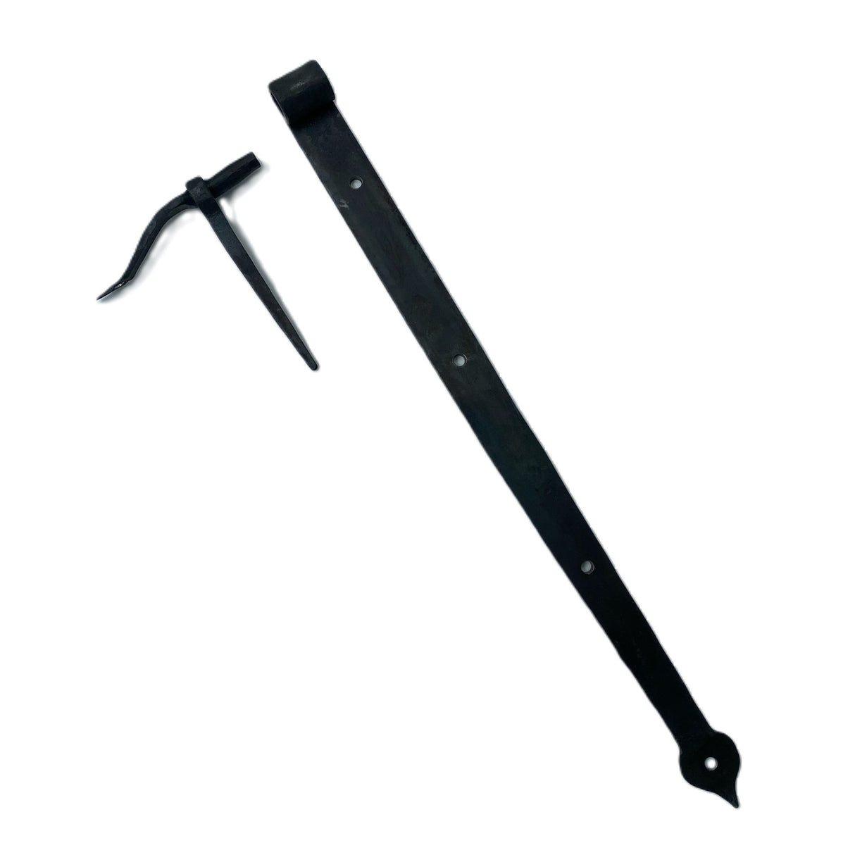 Handsmidda bandgångjärn, par