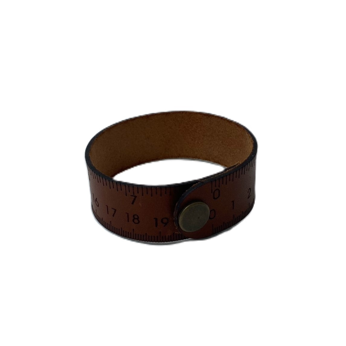 Läderarmband 8 tum