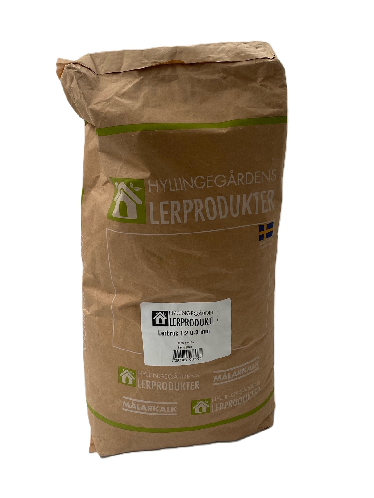 Hyllingegårdens Lerbruk 1:2 0-1 mm, 20 kg