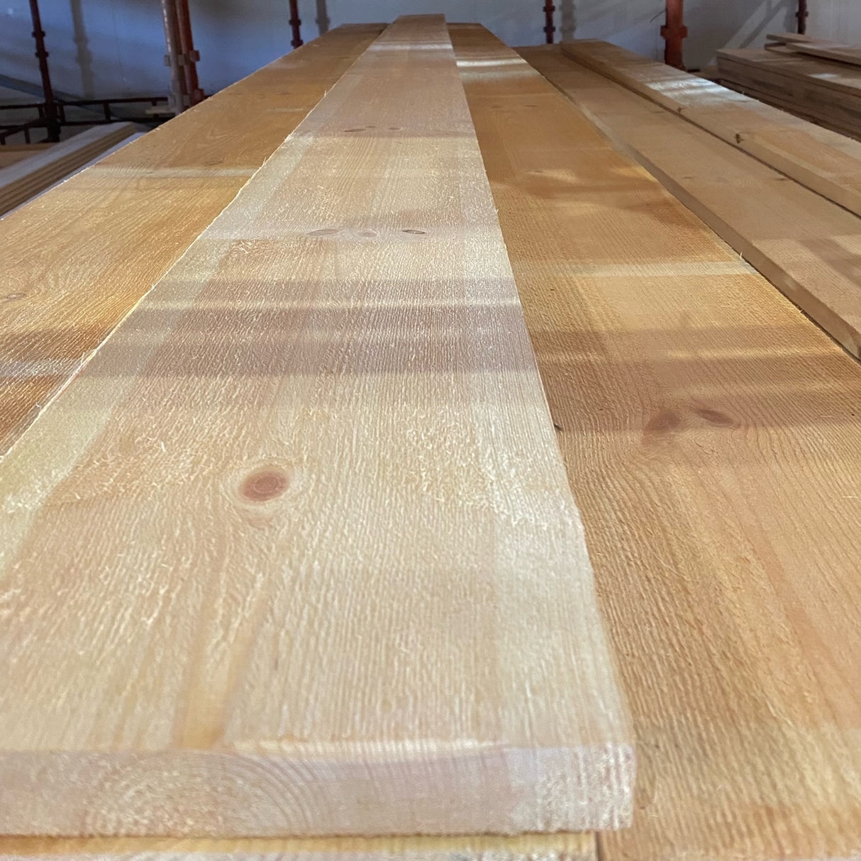 Sågad furupanel 25mm