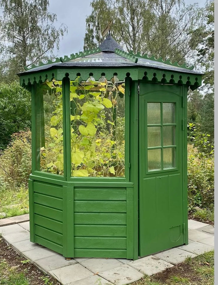 Linoljefärg Kromoxidgrön