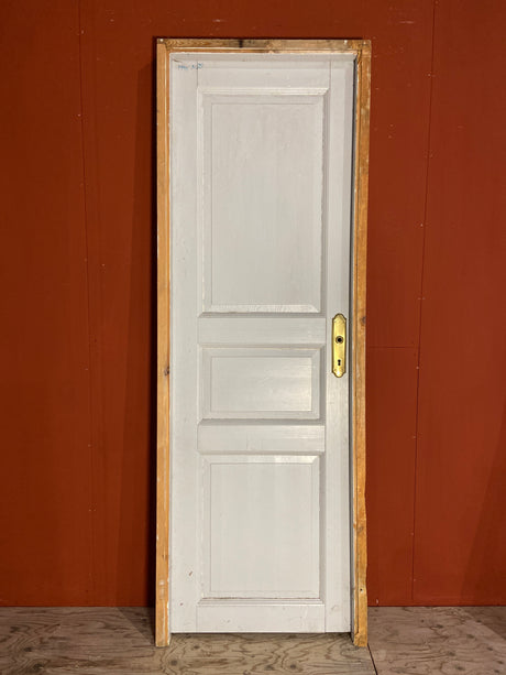 Spegeldörr med karm, 200x70, 3 speglar