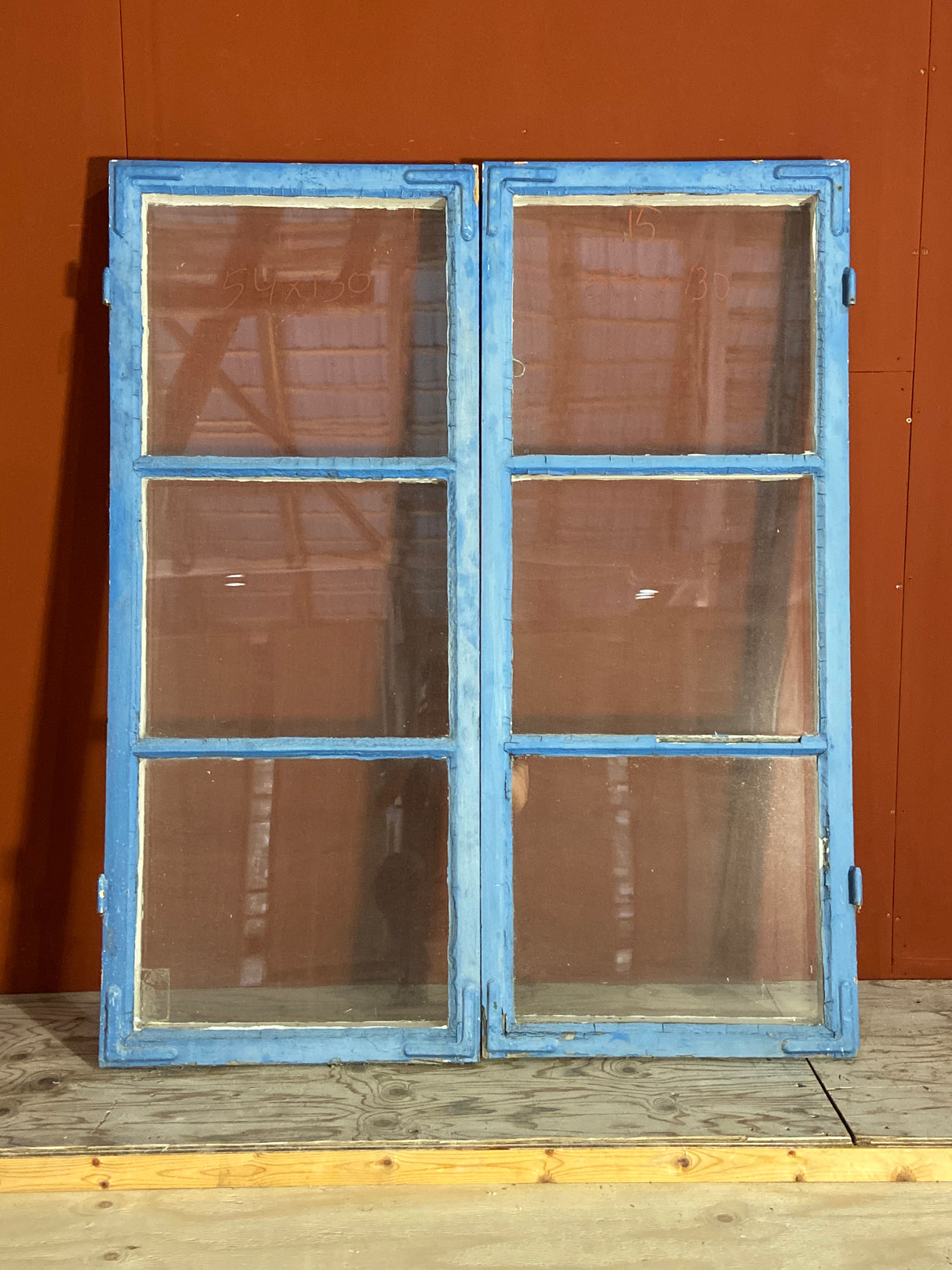 Fönsterbågar utan karm, 130x54
