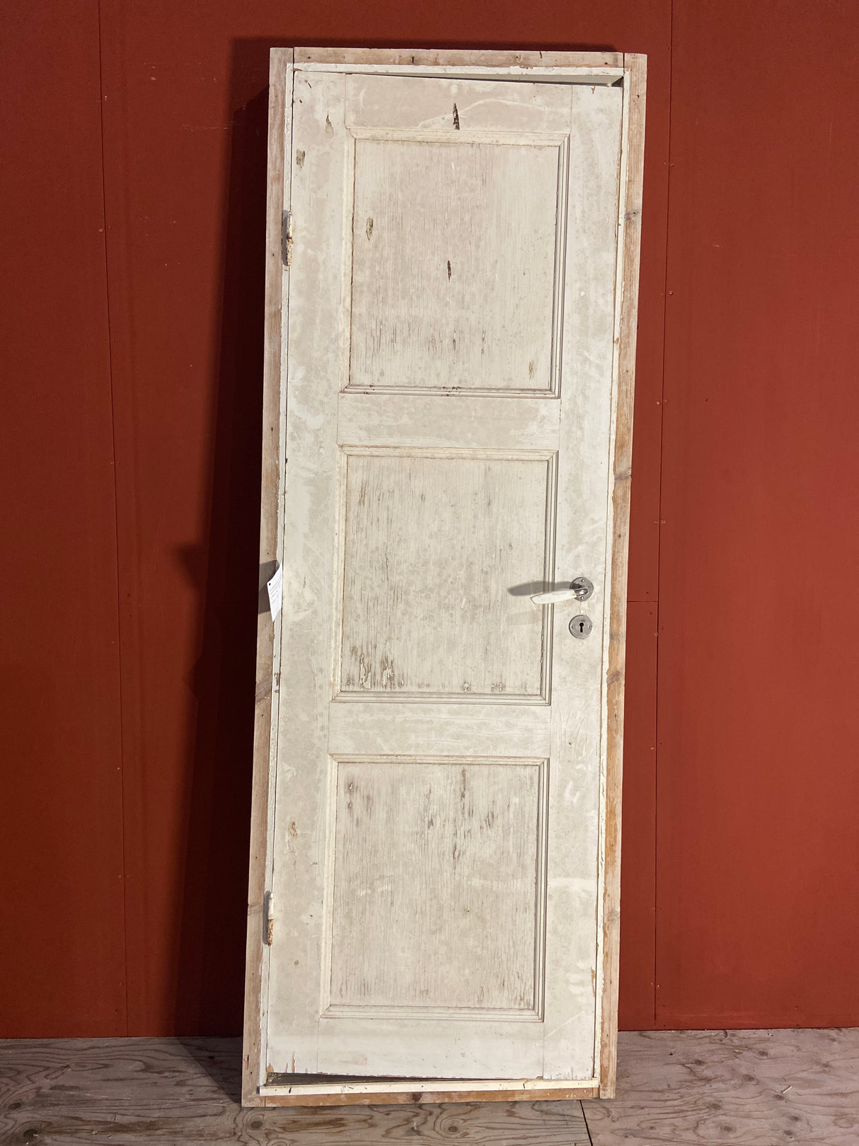 Spegeldörr med karm, 210 x 75, 3 speglar