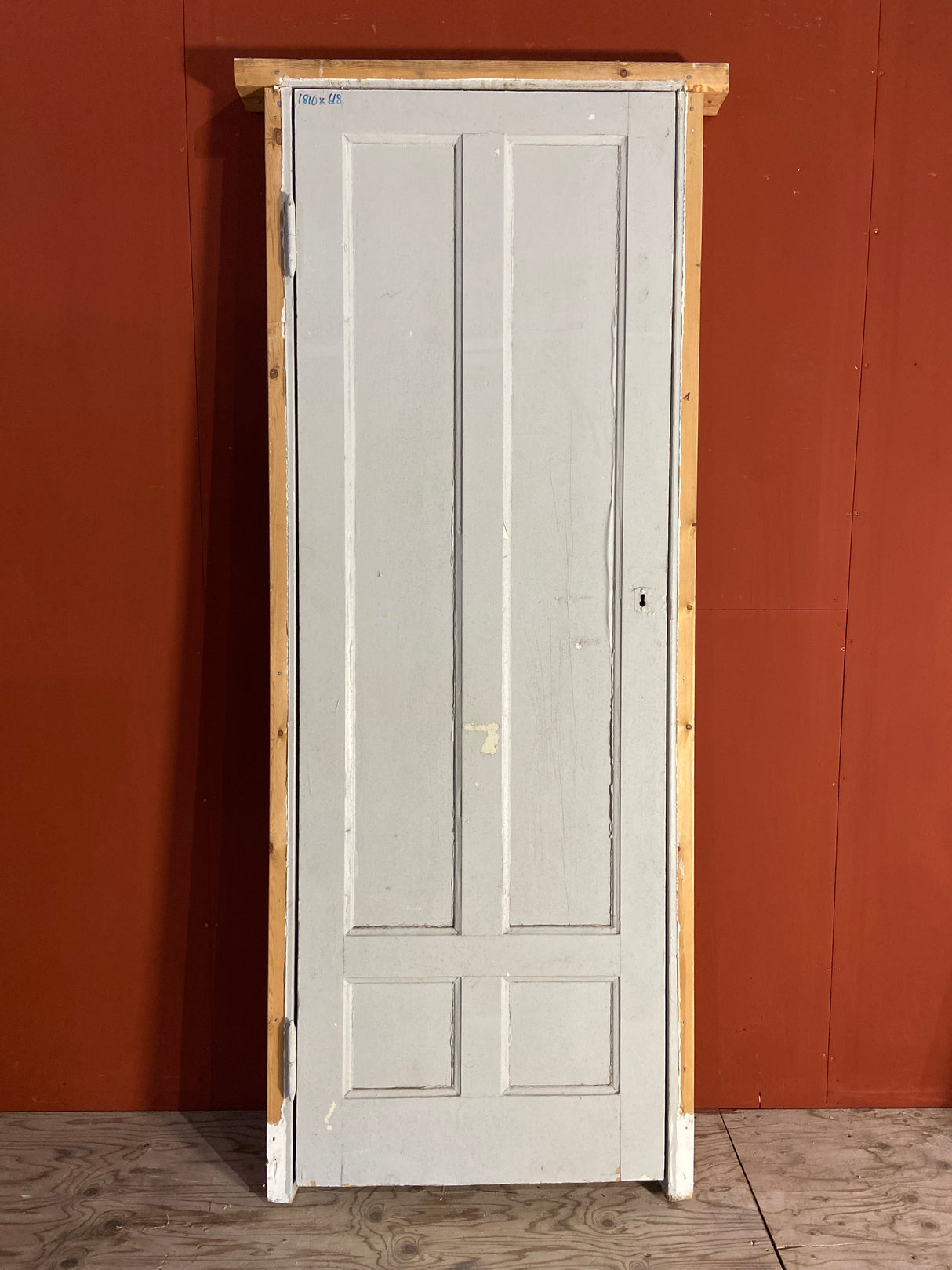 Spegeldörr med karm, 189x72, 4 speglar