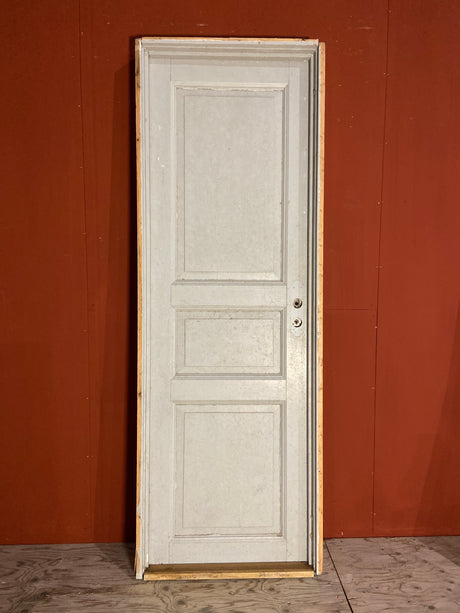 Spegeldörr med karm, 199x69, 3 speglar
