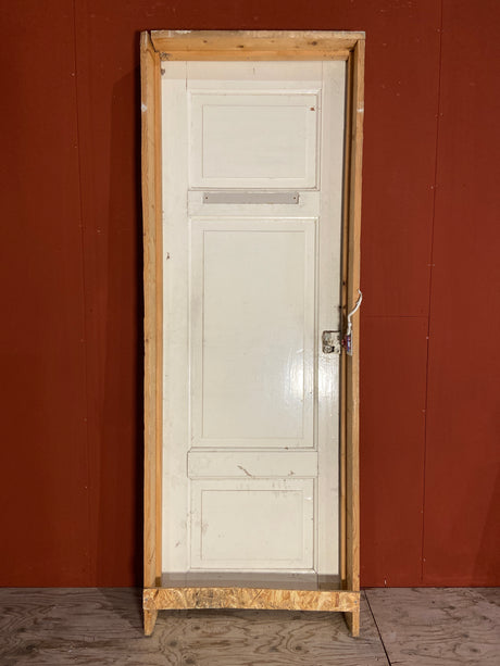 Spegeldörr med karm, 185x67, 3 speglar