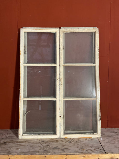 Inner och ytterfönster utan karm, 135x48