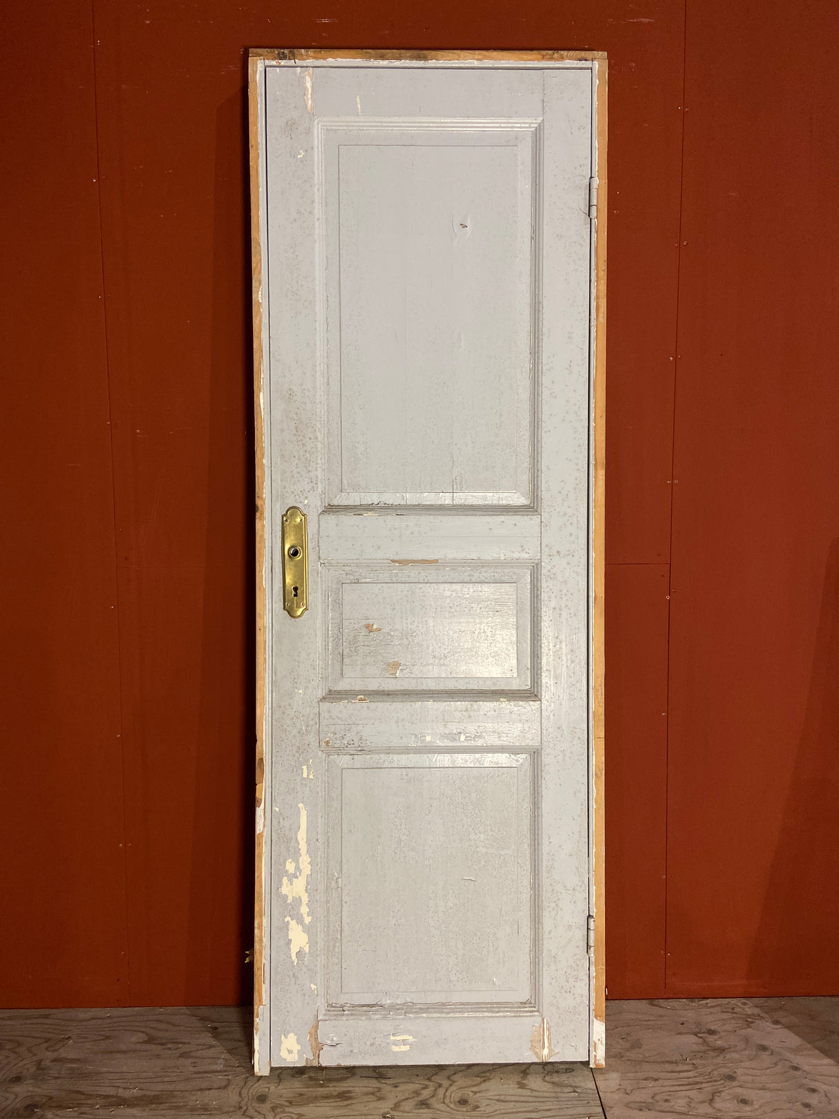 Spegeldörr med karm, 200x70, 3 speglar