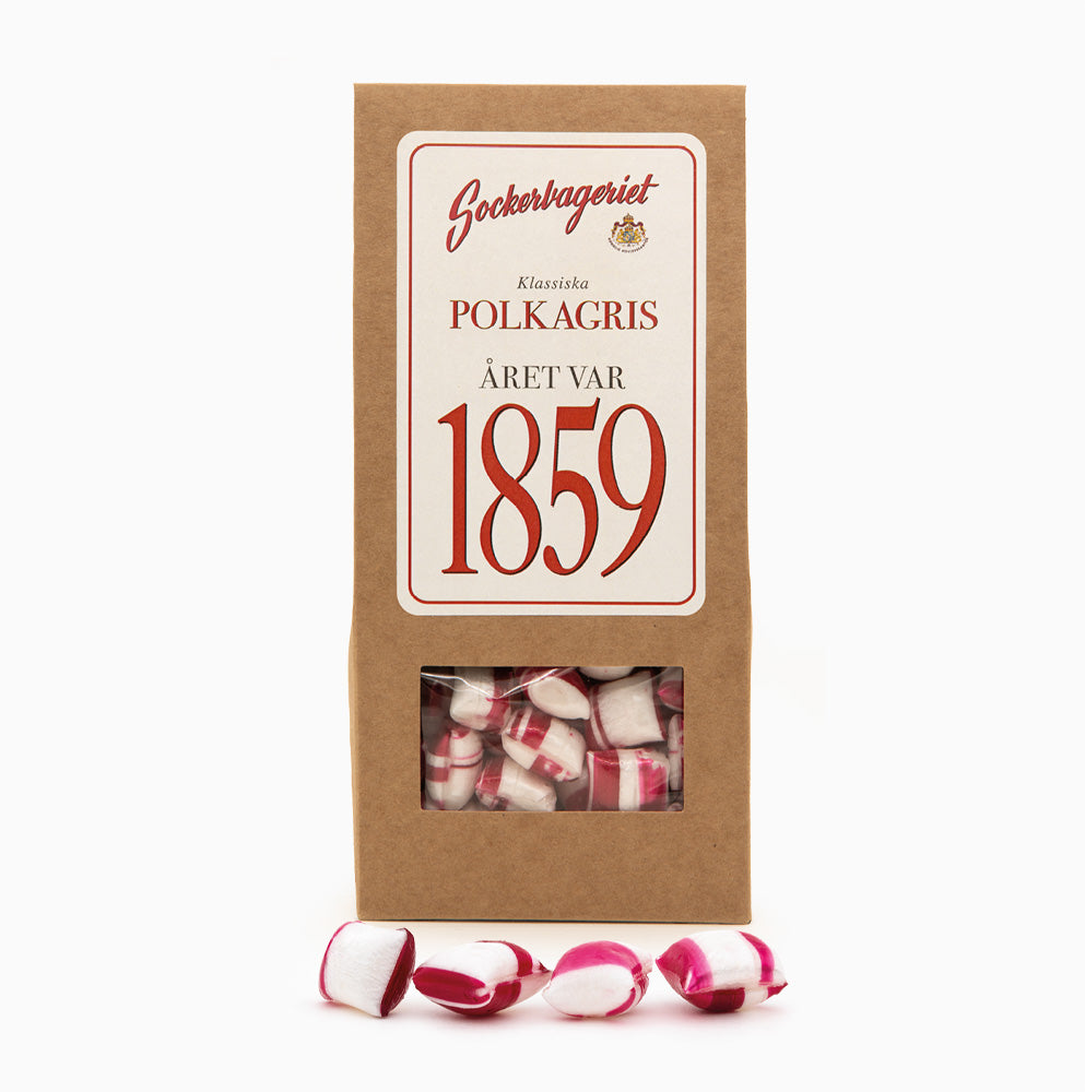 Klassiska Polkagrisar - Året var 1859