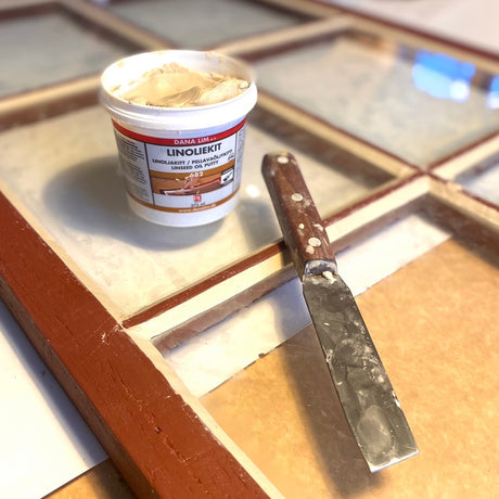 Linoljekitt 0,8 kg/375 ml