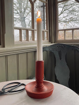 Handsvarvad nattljusstake