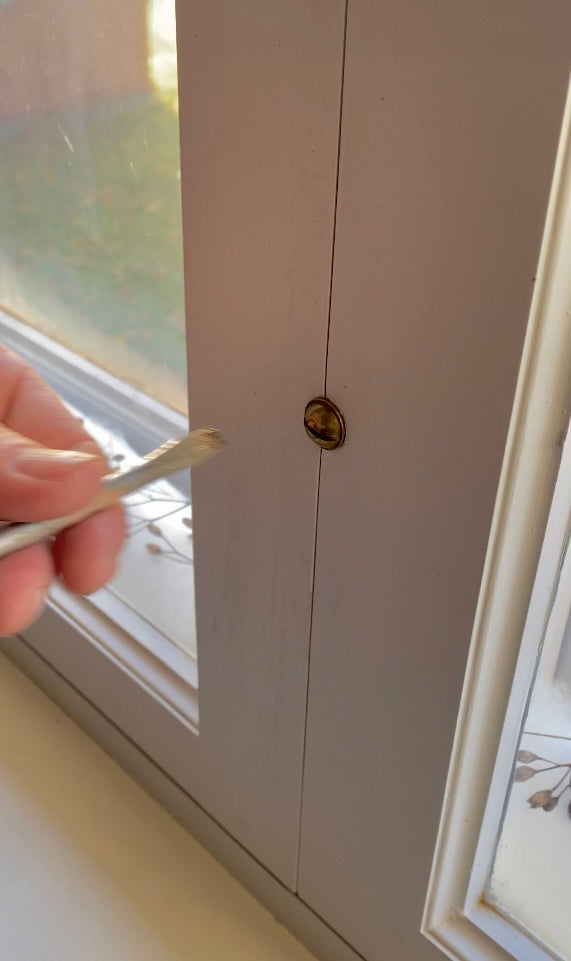 Innanfönsterskruv 5064 förnicklad