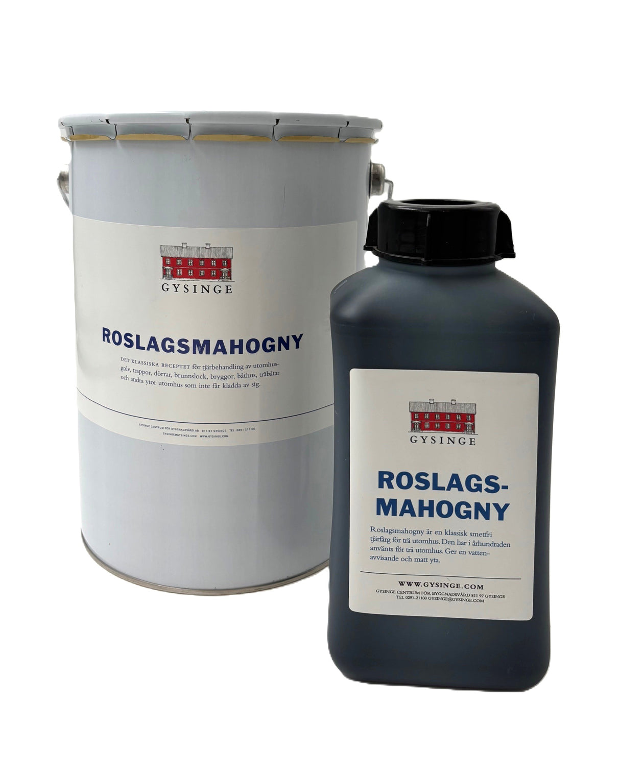 Roslagsmahogny naturbrun