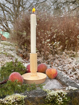 Handsvarvad nattljusstake