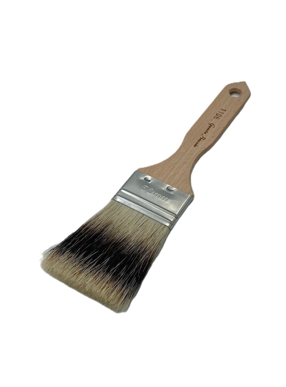 Fördrivare av grävlingsborst för ådringmålning och marmorering